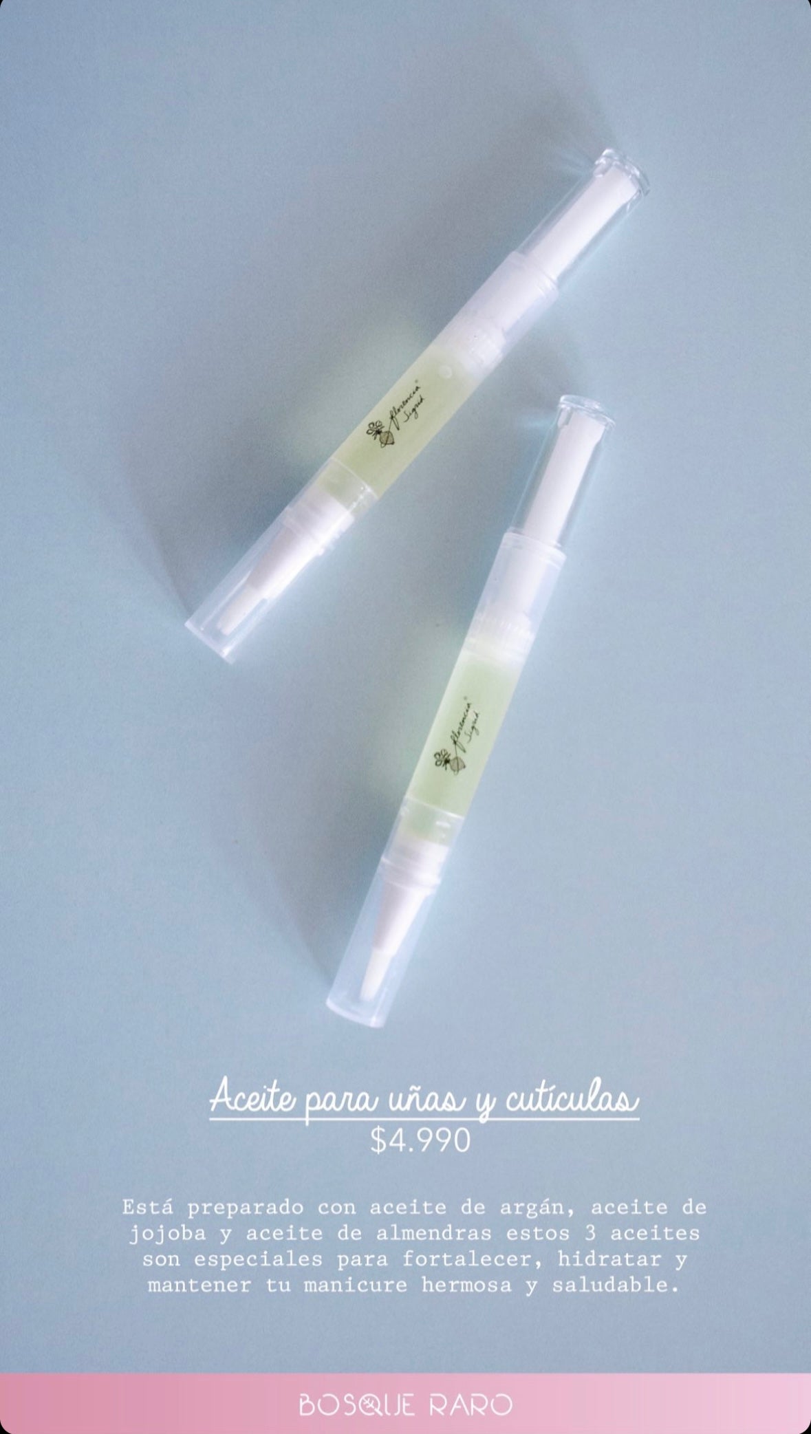 Aceite para uñas y cutículas