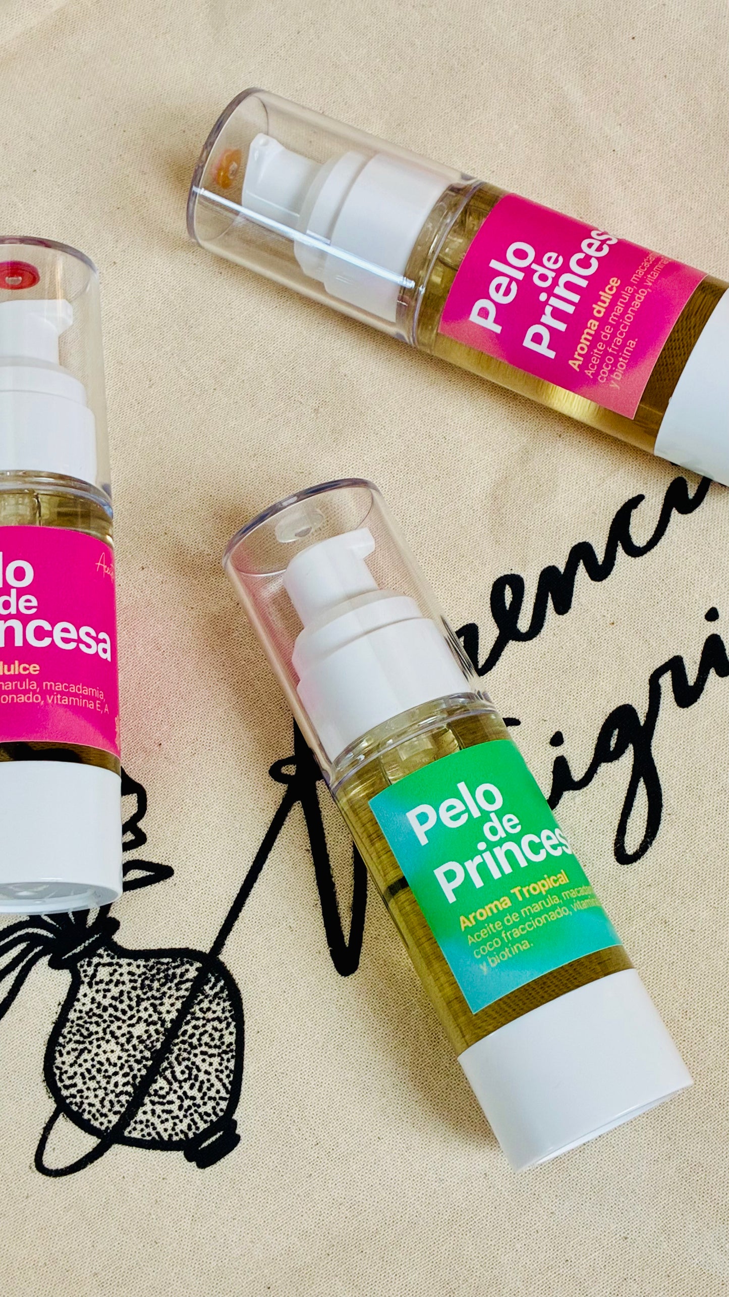 Pelo de princesa 👑✨ envase airless
