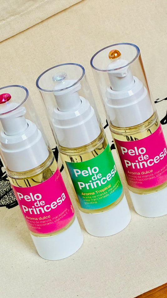 Pelo de princesa 👑✨ envase airless